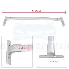10129535 Byuscarparts Roof Rack Cross Bar For 2015-2021 Nissan Murano Baggage Carrier Cargo