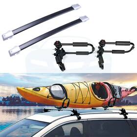 10143716 Byuscarparts For 2013-2018 Hyundai Santa Fe 3.3l Roof Rack Cross Bar Kayak Carrier