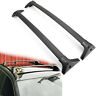 C128-011-black Areyourshop Roof Rack Cross Bar Top Carrier Aluminum Black Fit