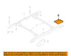 7l1z7855182aa Cap Roof Oem Carrier-rear Luggage Rail Expedition Rack Ford