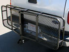Car 2 Carrier Luggage Hitch Folding Hauler Basket Truck Receiver Rack Cargo 60