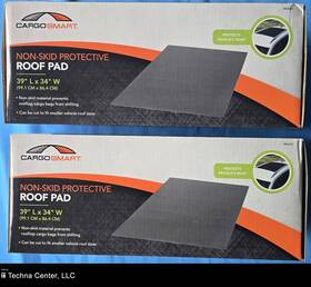 Cargosmart 849278066604 Non-skid Protective Roof Pad 39in L X 34in W 2 Packs