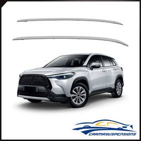 Car1310990ma Carma Roof Rack Side Rail Silver For 2022-2023 Toyota Corolla Cross Luggage Carrier