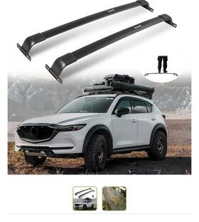 Vlhmh0012 Carmocar Roof Rack Cross Bar Luggage Carrier Rails Kit For 17-22 Mazda Cx-5