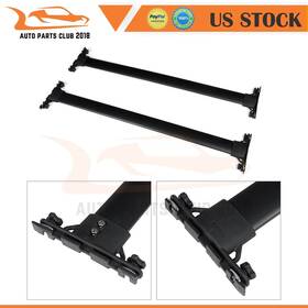 Cp106re591t Carpartsstore Roof Rack 2010-2022 For Toyota 4runner Black Aluminum Alloy Well-made 2x 2pcs