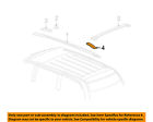 5113401ab Carrier-rear Left Rack Chrysler Cover Roof Rail Luggage Oem