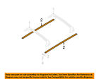 2l1z7855115aaa Carrier-side Expedition Rail Roof Ford Luggage Rack Oem