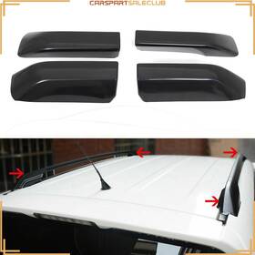 10263731 Carspartsaleclub 4 X Black Roof Rack Bar Rail End Cover Shell Cap For Toyota 4runner 10-21