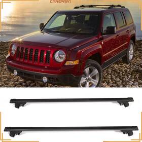 10264367 Carspartsaleclub Steel Roof Rack 48 Inch Cross Bars Cargo Carrier For Jeep Patriot Heavy-duty
