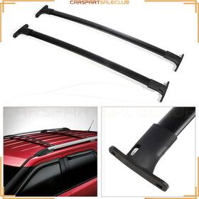 10264486 Carspartsaleclub Roof Rack Cross Bars For Ford Explorer 2016-2018 Carrier Aluminum Matte