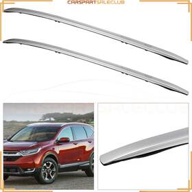 10264518 Carspartsaleclub 2 X Roof Rack Side Rails Luggage Silver Carrier For Honda Crv Cr-v 2017-2018