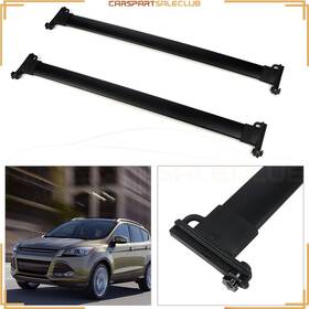 Carspartsaleclub 10265971 2 X Roof Rack Carrier Set Bolt-on Style For Ford Escape 2008-12 Cargo Cross Bars