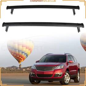 10267237 Carspartsaleclub 2 X Roof Rack Cross Bar Carrier Top Aluminum For Chevy Traverse 2018-2019