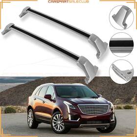 10267605 Carspartsaleclub 2 Pcs Roof Rack Aluminum Luggage Cross Bar For Cadillac Xt5 2017-2020