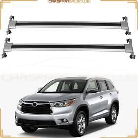 10267688 Carspartsaleclub 2 Pcs Rubber Roof Top Rack Cross Bar Car For Toyota Highlander 2008-2013