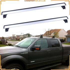 10272650 Carspartsaleclub 2 X Roof Rack Cross Bar Top Rail Cargo Carrier Luggage For Audi Q5 Q7