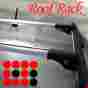 Cb-902-s45-201-lt Light Trend Aerodynamic Roof Top Rack Cross Bars Luggage Carrier Complete Set Universal Fit