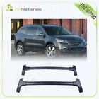 Cb1045920208s01 For Chevy Traverse Black Carrier Roof Rack Cross Bars Cargo