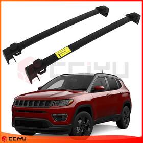 Ze1040079417475301g Cciyu Cross Bar For 2017-2019 Jeep Compass Aluminum Roof Rack Cargo Luggage Carrier