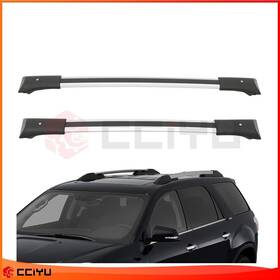 Ze1091038016952701g Cciyu Pair Luggage Carrier Cargo Roof Rack Cross Bar For 2010-2017 Gmc Acadia
