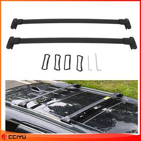Ze1091038216953601g Cciyu Roof Rack Cross Bar Pair Luggage Carrier Cargo For 2011-2021 Jeep Grand Cherokee