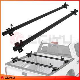 Ze1091052116631101g Cciyu 79 Inch Black Aluminum Ladder Rack Truck Pickup Bed Luggage Carrier