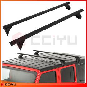 Ze1091053211765401g Cciyu For Jeep Wrangler 2011-2021 Aluminum Roof Rack Cross Bar Luggage Carrier