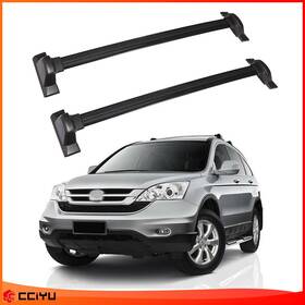 Ze1091075410658001g Cciyu Roof Rack Cross Bars Car For 2007-2011 Honda Crv Black Carrier Max Capacity150lb