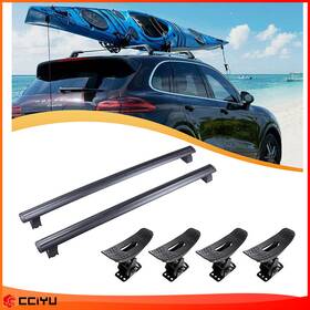 Ze1091129783329001g Cciyu For 2011-2018 Jeep Grand Cherokee Roof Racks Cross Bar Luggage Cargo And 4x Kayak