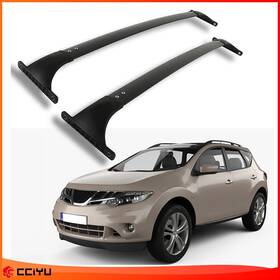 Ze1091166216167601g Cciyu For Nissan Murano 2009-2013 Top Roof Rack Aluminum Cross Bars Luggage Cargo