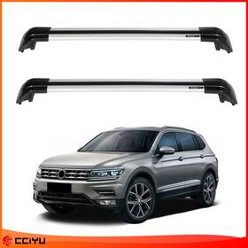 Ze1091265610660601g Cciyu Luggage Roof Rack For Vw Tiguan 2016 Volkswagen Aluminum 2x Carrier