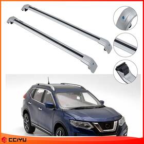 Ze1091378516171601g Cciyu Roof Top Rack Cargo Black Cross Bars Carrier Storage For Kia Telluride 2019 2020