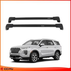 Ze1092837311138701g Cciyu Black Roof Rack Cross Bar Fits 2020-2023 Hyundai Palisade Luggage Cargo Carrier