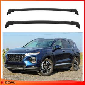 Ze1110129311827501g Cciyu Cross Bar For 2015-2023 Hyundai Santafe Top Roof Rack Luggage Cargo Carrier