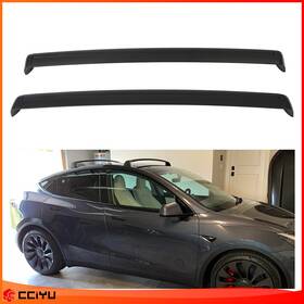 Ze1121084211629801g Cciyu Roof Racks Cross Bars For 2020-2023 Tesla Model Y Luggage Cargo Carrier 2pcs