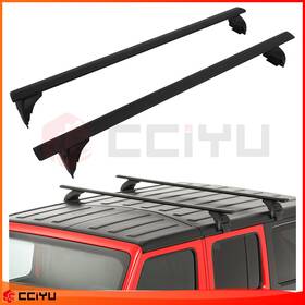Ze1159552611765401g Cciyu For Jeep Wrangler 2011-2021 Aluminum Roof Rack Cross Bar Luggage Carrier