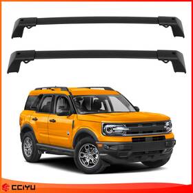 Ze1159610611139201g Cciyu Cross Bar For 2021-2023 Ford Bronco Sport Top Roof Rack Luggage Cargo Carrier