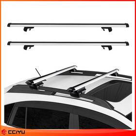 Ze1159613811629101g Cciyu 52 Inch Aluminum Universal Cross Bar With Key For High Raised Roof Side Rails