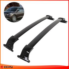 Ze1159681816169901g Cciyu Cross Bar Set Roof Rack Black Luggage Cargo Carrier For 2016-2020 Buick Envision