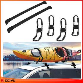 Ze1159830683814401g Cciyu For 2016-2020 Hyundai Tucson Top Roof Rack Aluminum Crossbar Luggage Canoe Kayak