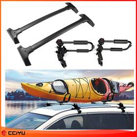 Ze1159833283815701g Cciyu For 2009-2017 Chevy Traverse Top Roof Cross Bar Rack Cargo Kayak