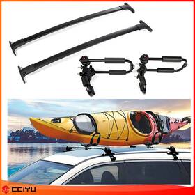 Ze1159834383816201g Cciyu For 2016-2018 Ford Explorer Carrier Roof Rack Cross Bar Cargo Kayak