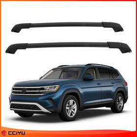 Ze1184439613117101g Cciyu Aluminum Roof Rack Cross Bar Luggage Carrier For 2017-2021 Volkswagen Atlas
