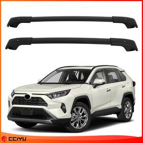 Ze1184440213116301g Cciyu Roof Rack Set Cross Bar Aluminum Luggage Cargo Carrier For 2013-2018 Toyota Rav4