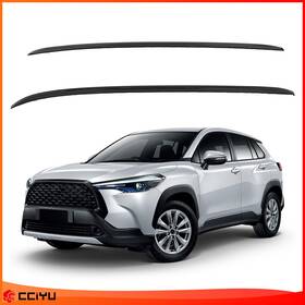 Ze1184440313116201g Cciyu Black Roof Rack Side Rail For 2023 Toyota Corolla Cross Luggage Carrier