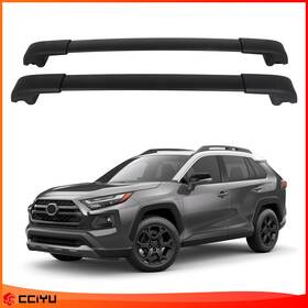 Ze1234523813498101g Cciyu Roof Rack 2x Cross Bar For 2019-23 Toyota Rav4 Adventure/trd Off-road Aluminum