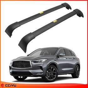 Ze135783ge Cciyu Aluminum Roof Rack 2x Cross Bar Fits Infiniti Qx50 Qx55 2019-2024 Wholesale