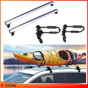 Ze928124483815201g Cciyu Roof Rack For 2007-2016 Audiq5q7 Cross Bar Set Top Carrier Boat Canoe Kayak