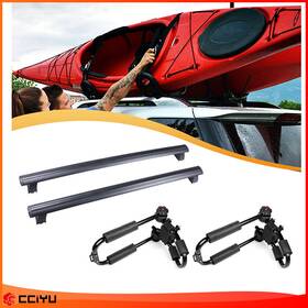 Ze951224483329101g Cciyu Kayak Roof Rack For 2011-2018 Jeep Grand Cherokee 2 X Cross Bar