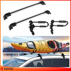 Ze951873183816801g Cciyu For 2018 2019 Vw Volkswagen Atlas Top Roof Rack Crossbars Luggage Kayak Set